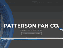 Tablet Screenshot of pattersonfan.com